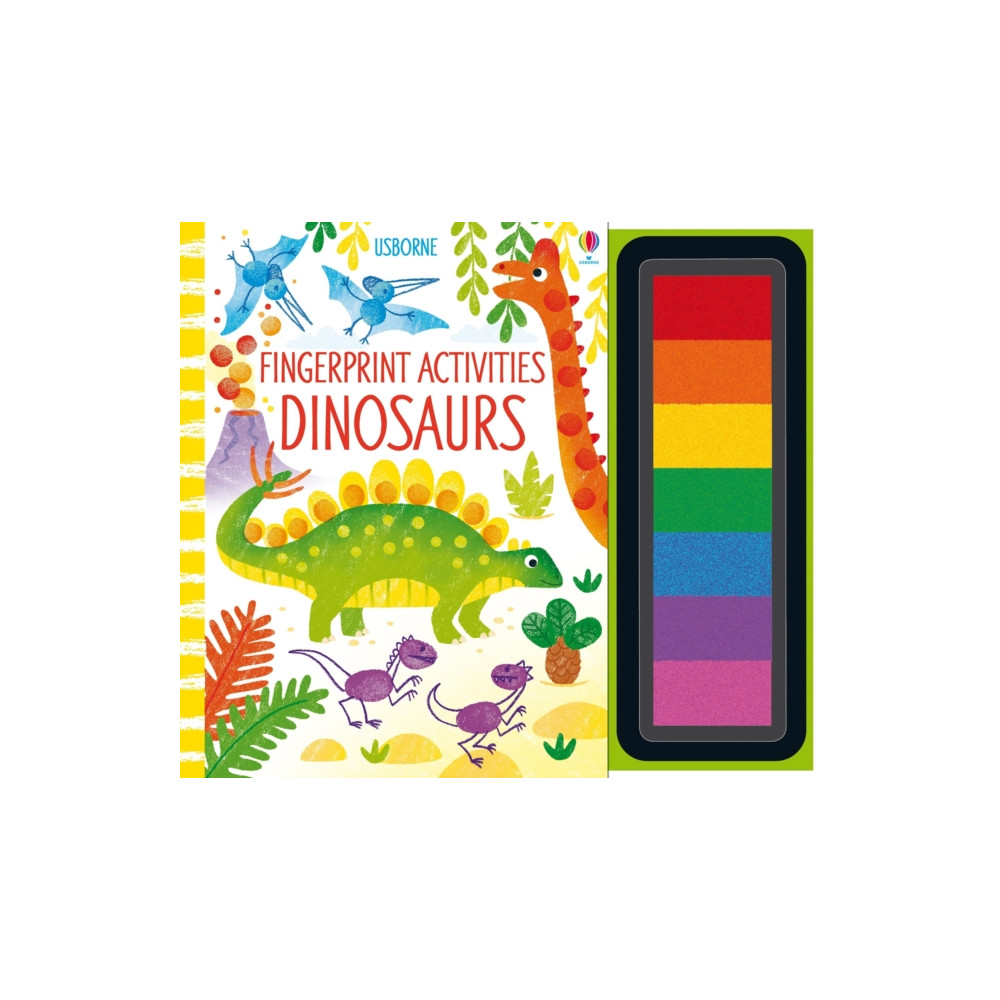 Produktbild för Fingerprint Activities Dinosaurs (bok, spiral, eng)