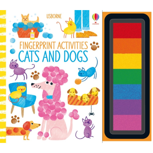 Usborne Publishing Ltd Fingerprint Activities Cats and Dogs (bok, spiral, eng)