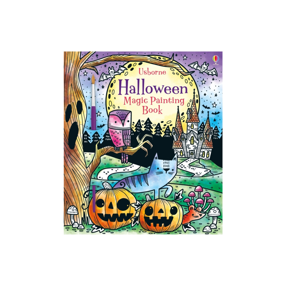 Produktbild för Halloween Magic Painting Book (häftad, eng)