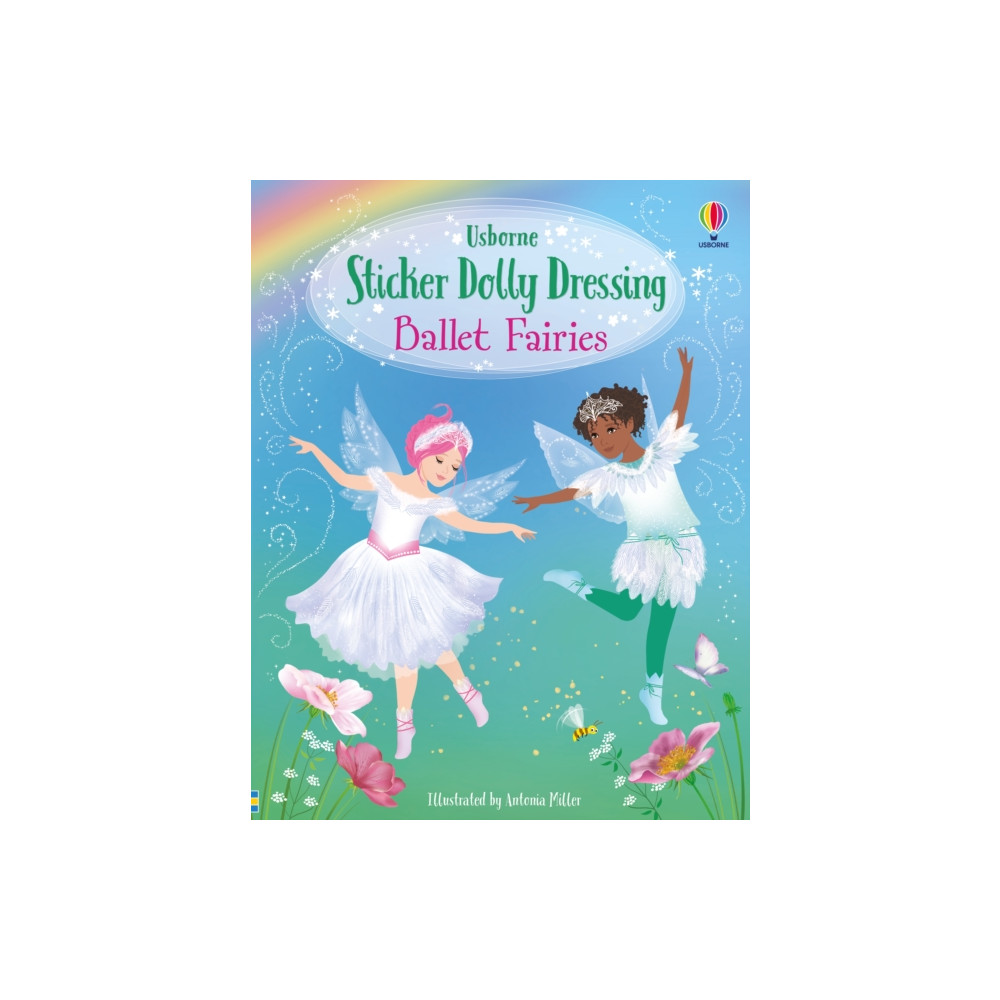 Produktbild för Sticker Dolly Dressing Ballet Fairies (häftad, eng)