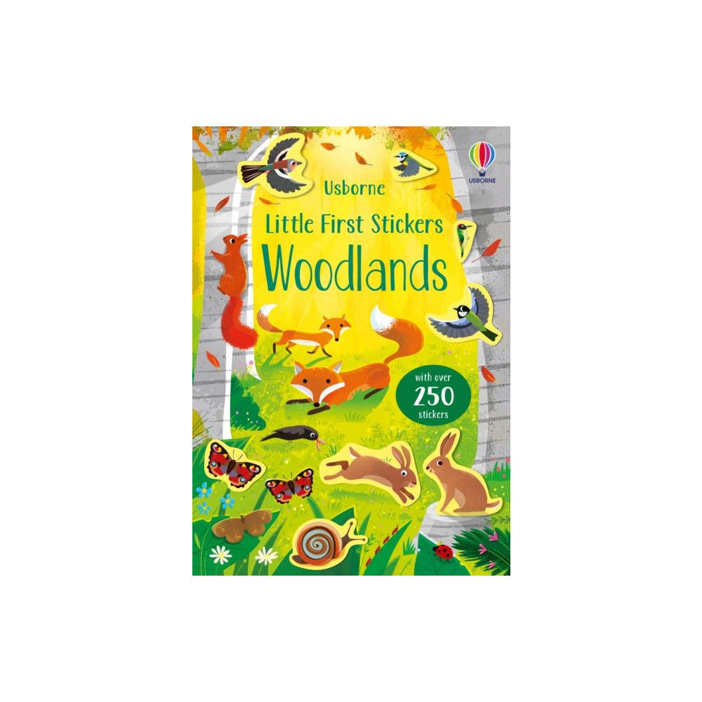 Produktbild för Little First Stickers Woodlands (häftad, eng)
