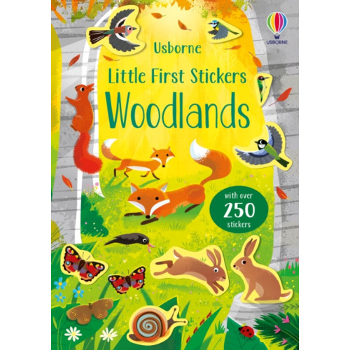 Usborne Publishing Ltd Little First Stickers Woodlands (häftad, eng)