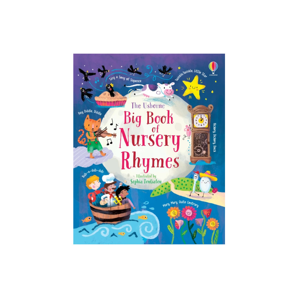 Produktbild för Big Book of Nursery Rhymes (bok, board book, eng)