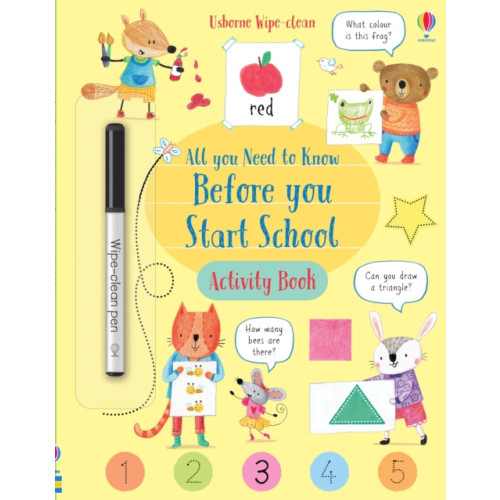 Usborne Publishing Ltd Wipe-Clean All You Need to Know Before You Start School Activity Book (häftad, eng)