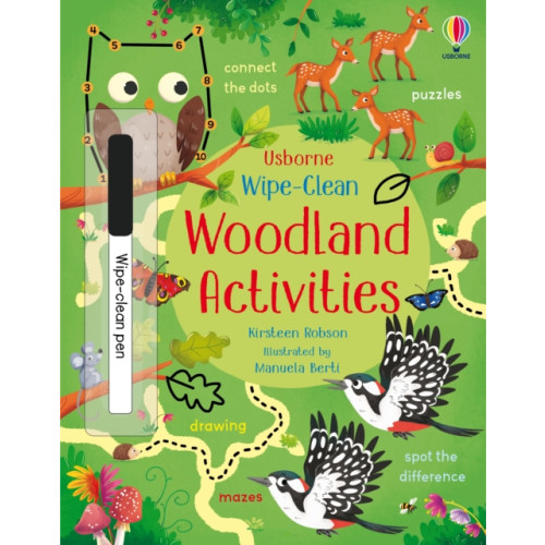 Usborne Publishing Ltd Wipe-Clean Woodland Activities (häftad, eng)