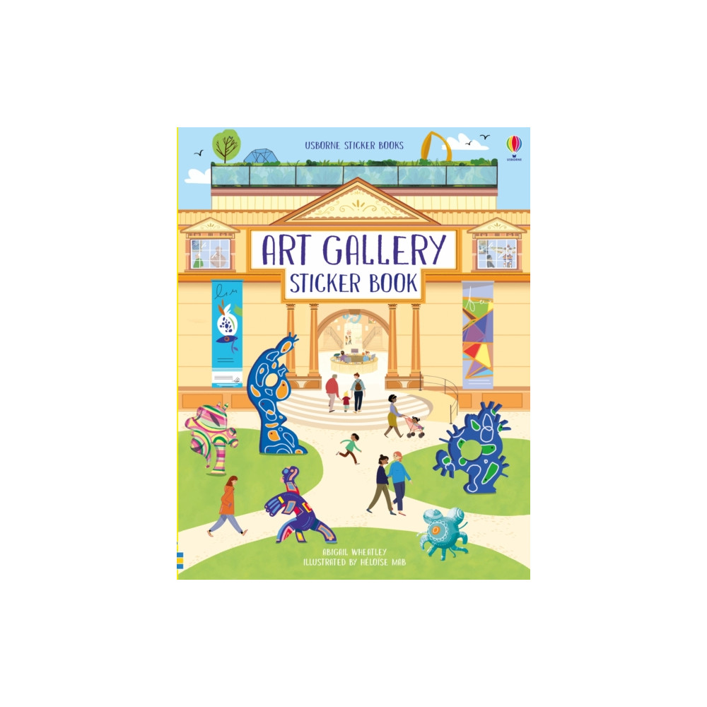Produktbild för Art Gallery Sticker Book (häftad, eng)