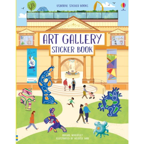 Usborne Publishing Ltd Art Gallery Sticker Book (häftad, eng)