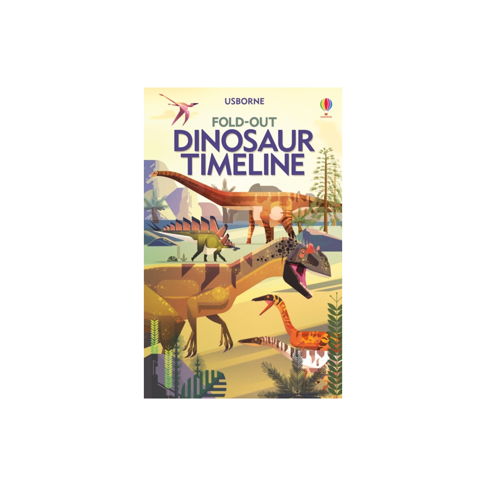 Produktbild för Fold-Out Dinosaur Timeline (bok, board book, eng)