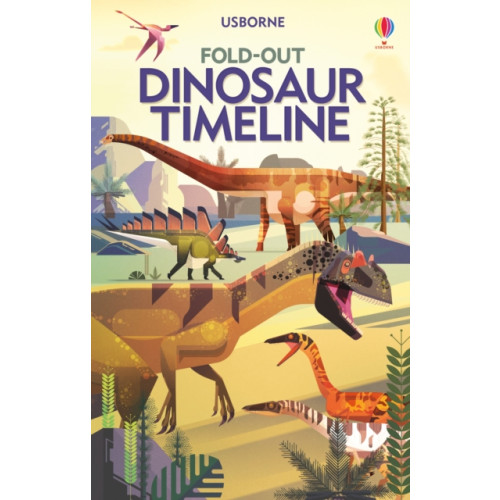 Usborne Publishing Ltd Fold-Out Dinosaur Timeline (bok, board book, eng)