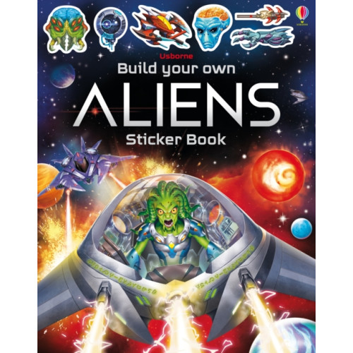 Usborne Publishing Ltd Build Your Own Aliens Sticker Book (häftad, eng)