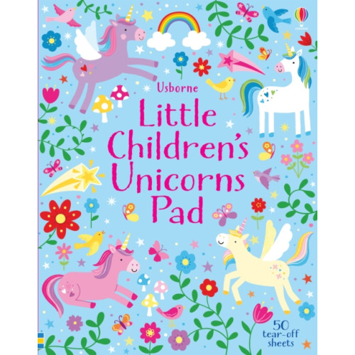 Usborne Publishing Ltd Little Children's Unicorns Pad (häftad, eng)