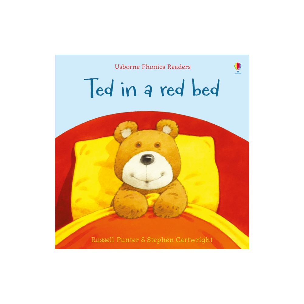 Produktbild för Ted in a red bed (häftad, eng)
