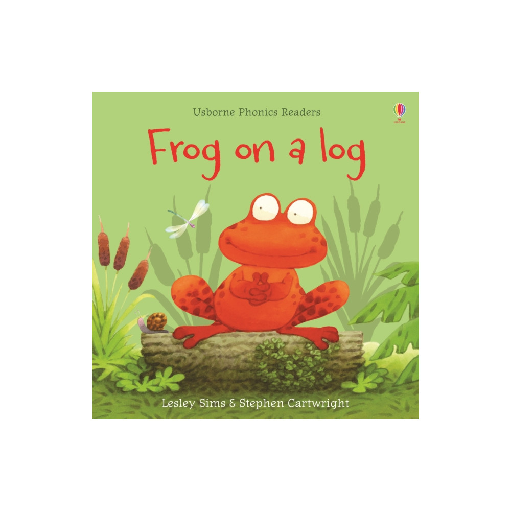 Produktbild för Frog on a log (häftad, eng)