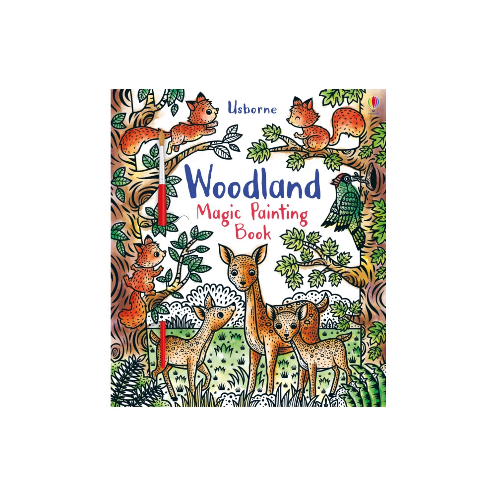 Produktbild för Woodland Magic Painting Book (häftad, eng)