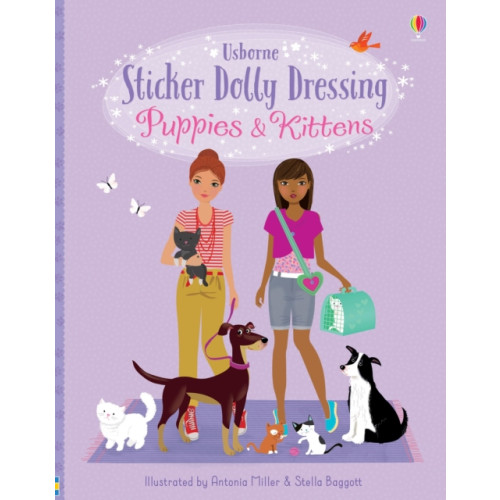 Usborne Publishing Ltd Sticker Dolly Dressing Puppies & Kittens (häftad, eng)