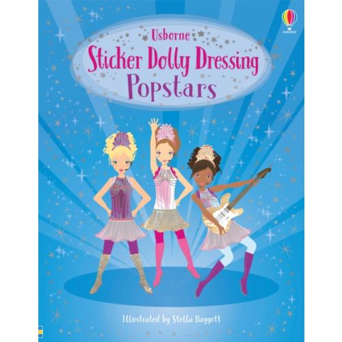 Usborne Publishing Ltd Sticker Dolly Dressing Popstars (häftad, eng)