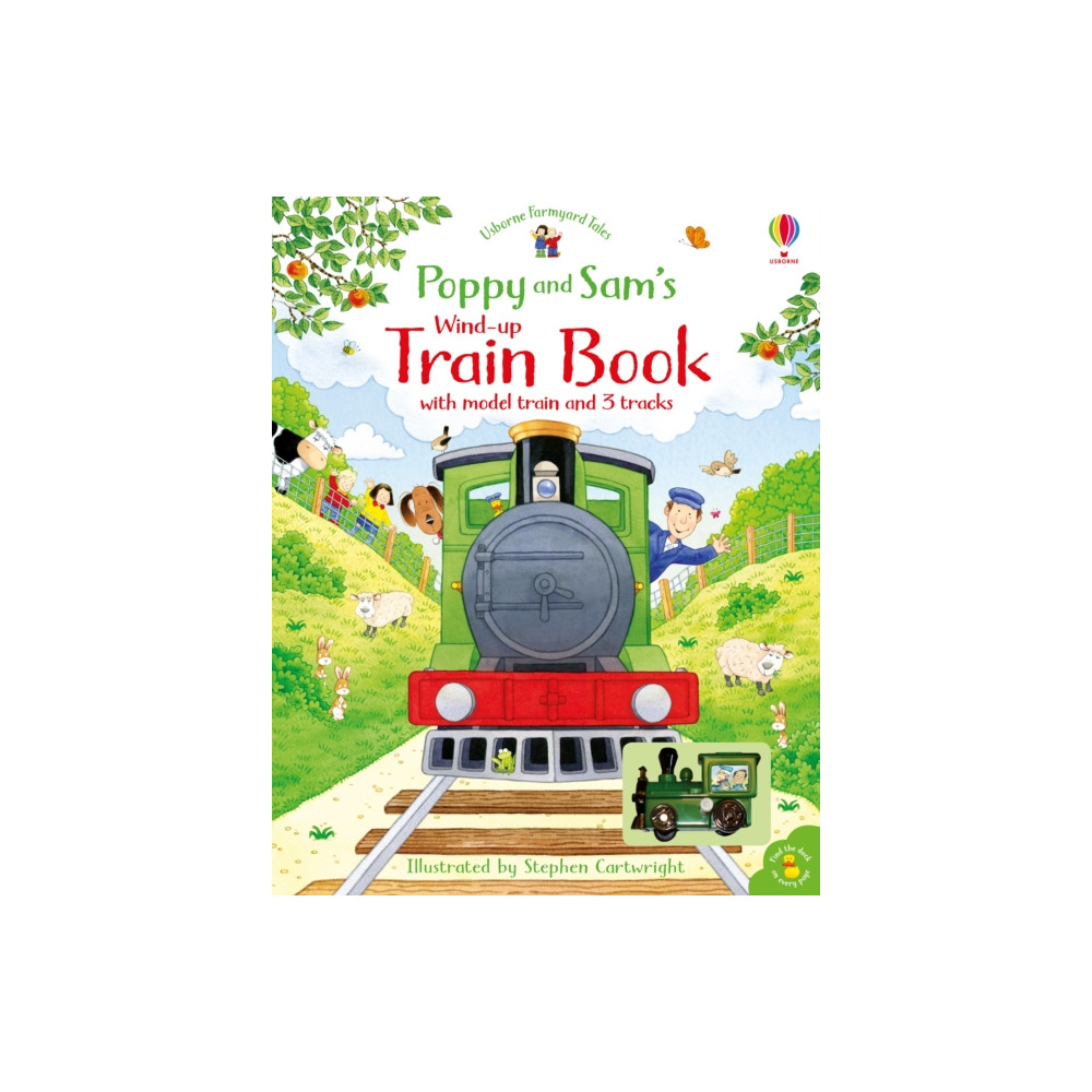 Produktbild för Poppy and Sam's Wind-up Train Book (bok, board book, eng)