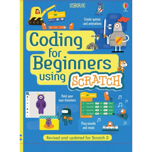 Usborne Publishing Ltd Coding for Beginners: Using Scratch (bok, spiral, eng)