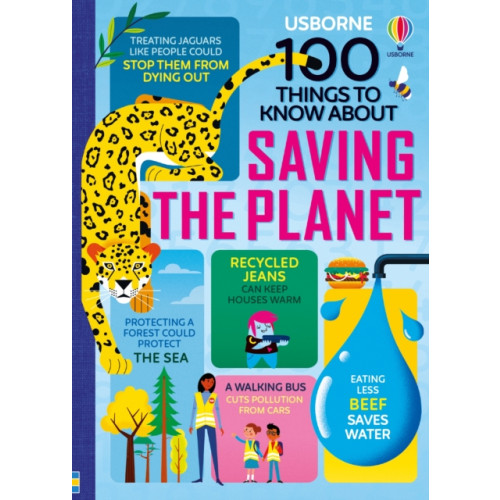 Usborne Publishing Ltd 100 Things to Know About Saving the Planet (inbunden, eng)