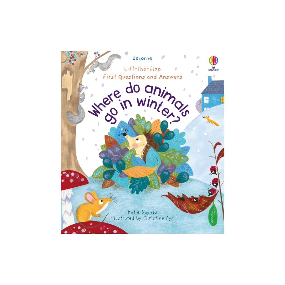 Produktbild för First Questions and Answers: Where Do Animals Go In Winter? (bok, board book, eng)