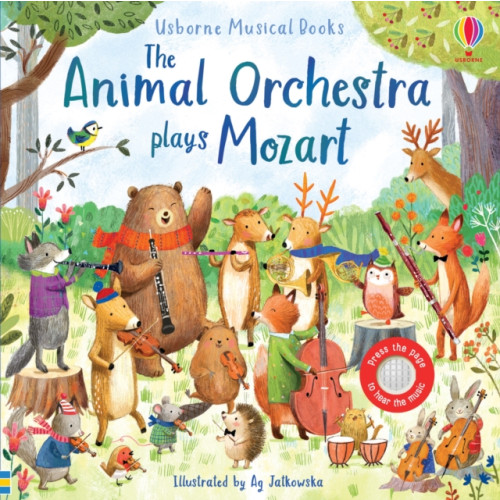 Usborne Publishing Ltd The Animal Orchestra Plays Mozart (bok, board book, eng)