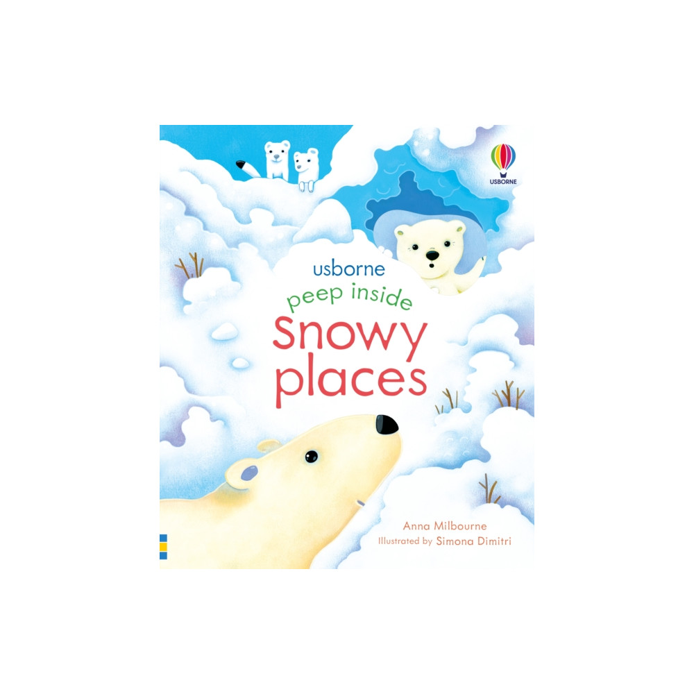 Produktbild för Peep Inside Snowy Places (bok, board book, eng)