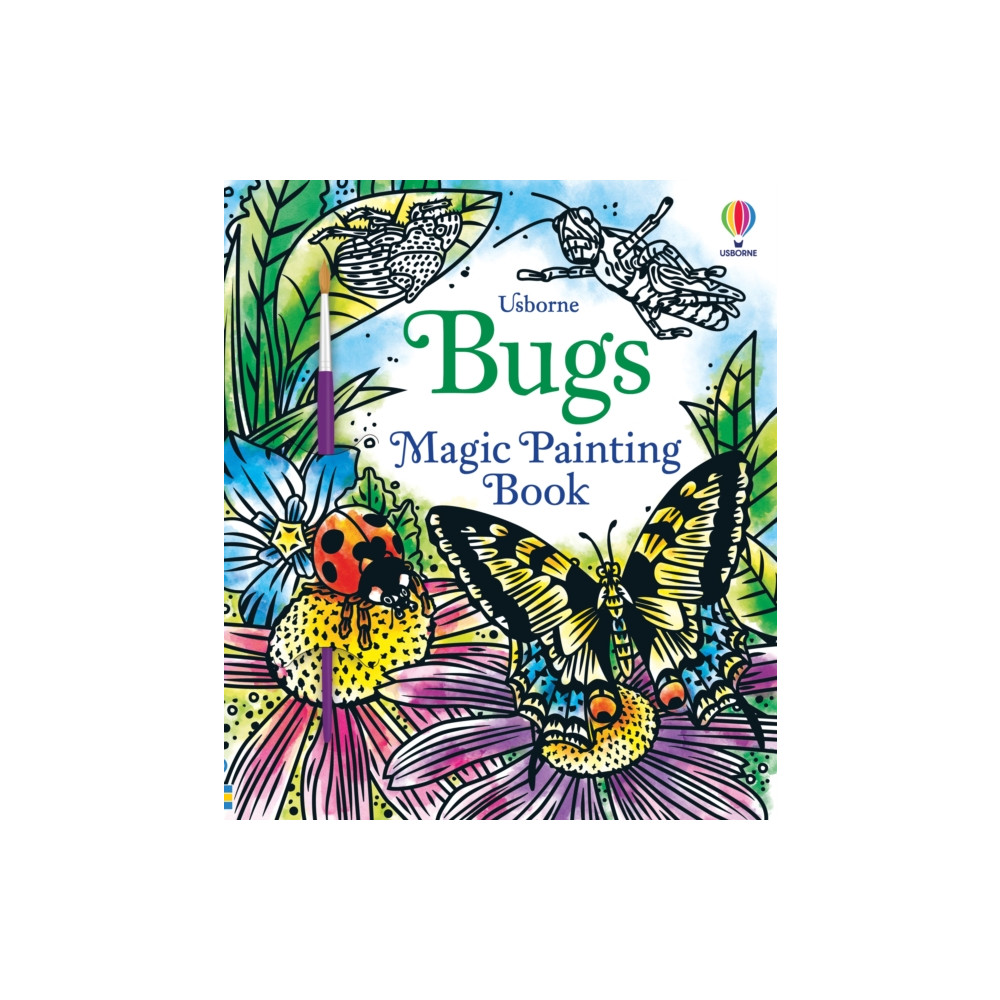 Produktbild för Bugs Magic Painting Book (häftad, eng)