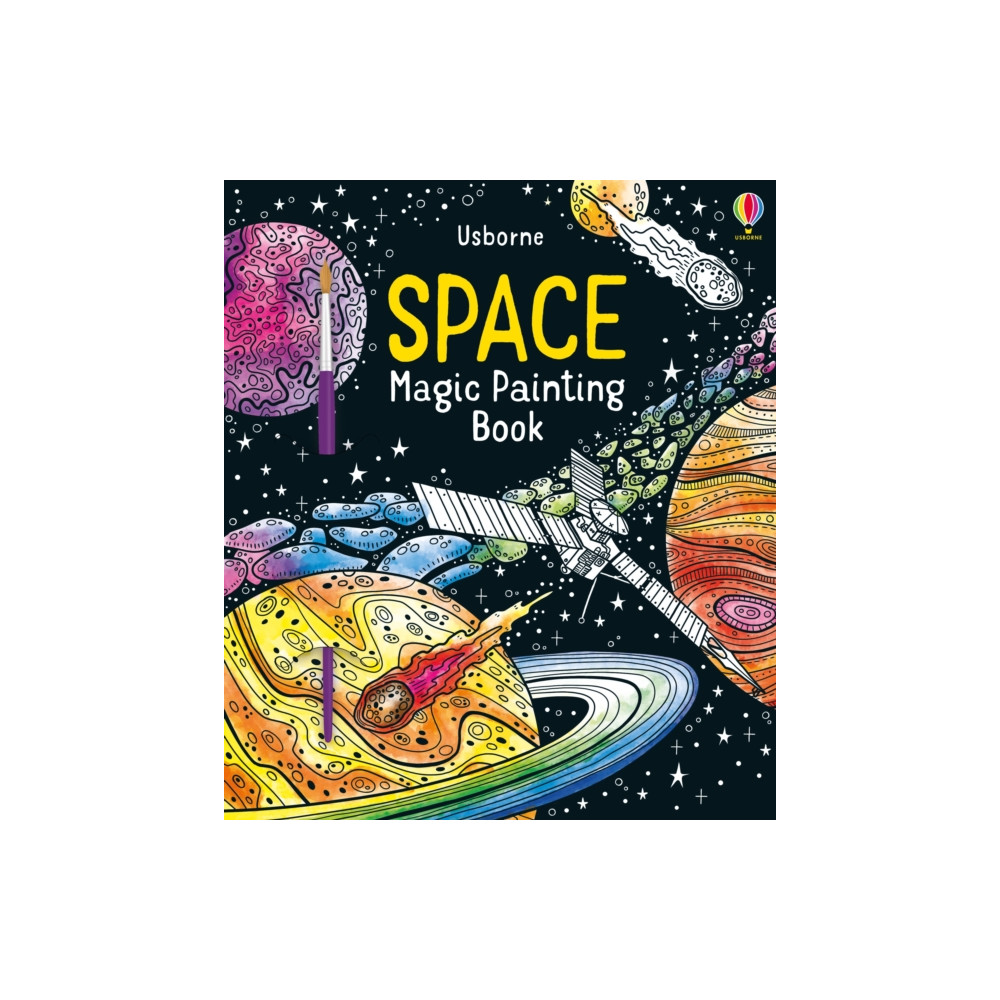 Produktbild för Space Magic Painting Book (häftad, eng)