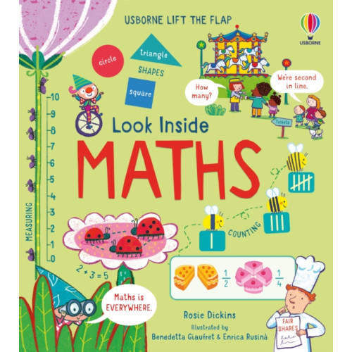 Usborne Publishing Ltd Look Inside Maths (bok, board book, eng)