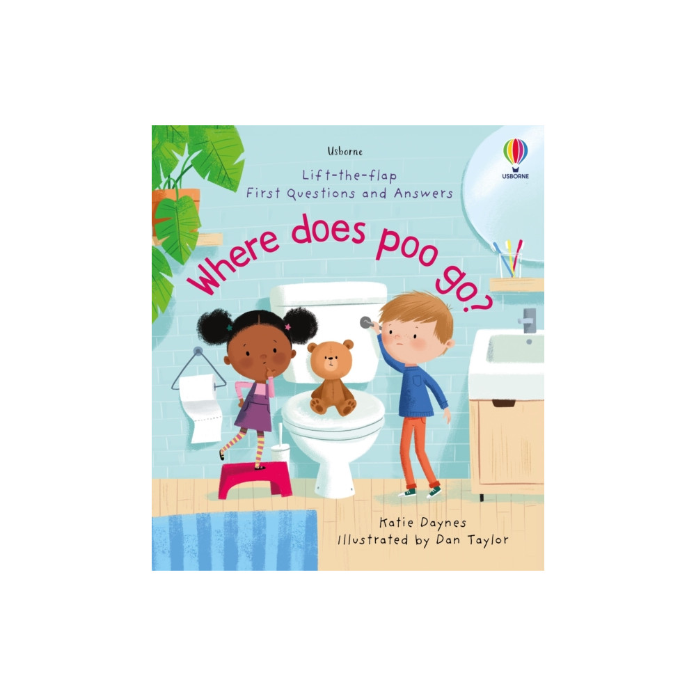 Produktbild för First Questions and Answers: Where Does Poo Go? (bok, board book, eng)