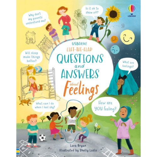 Usborne Publishing Ltd Lift-the-Flap Questions and Answers About Feelings (bok, board book, eng)