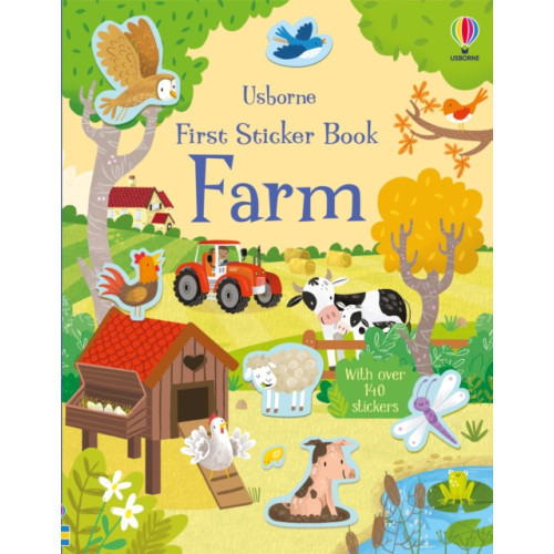 Usborne Publishing Ltd First Sticker Book Farm (häftad, eng)