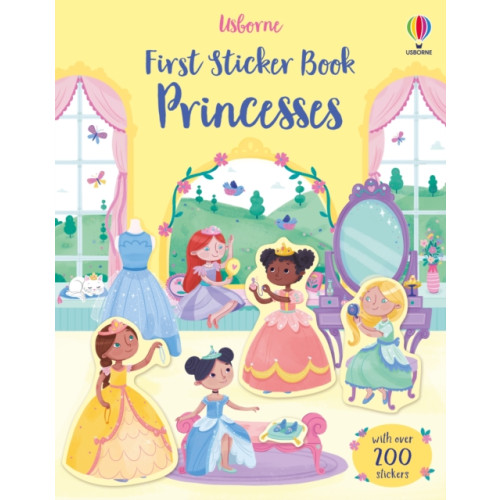 Usborne Publishing Ltd First Sticker Book Princesses (häftad, eng)