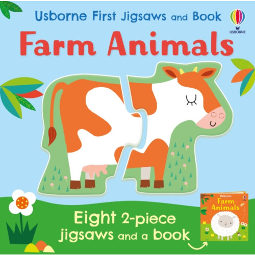 Usborne Publishing Ltd Usborne First Jigsaws: Farm Animals (häftad, eng)