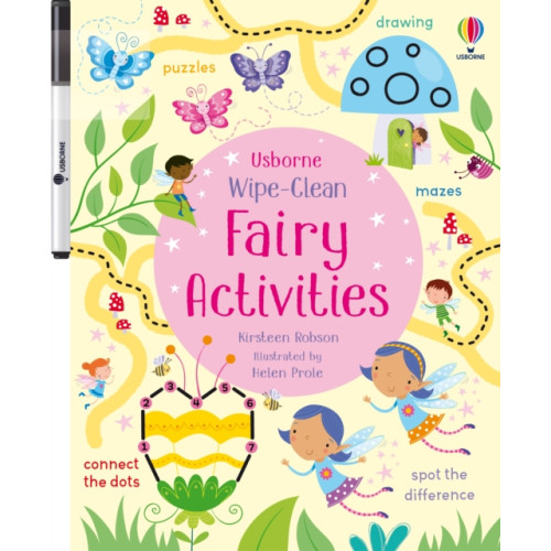 Usborne Publishing Ltd Wipe-Clean Fairy Activities (häftad, eng)