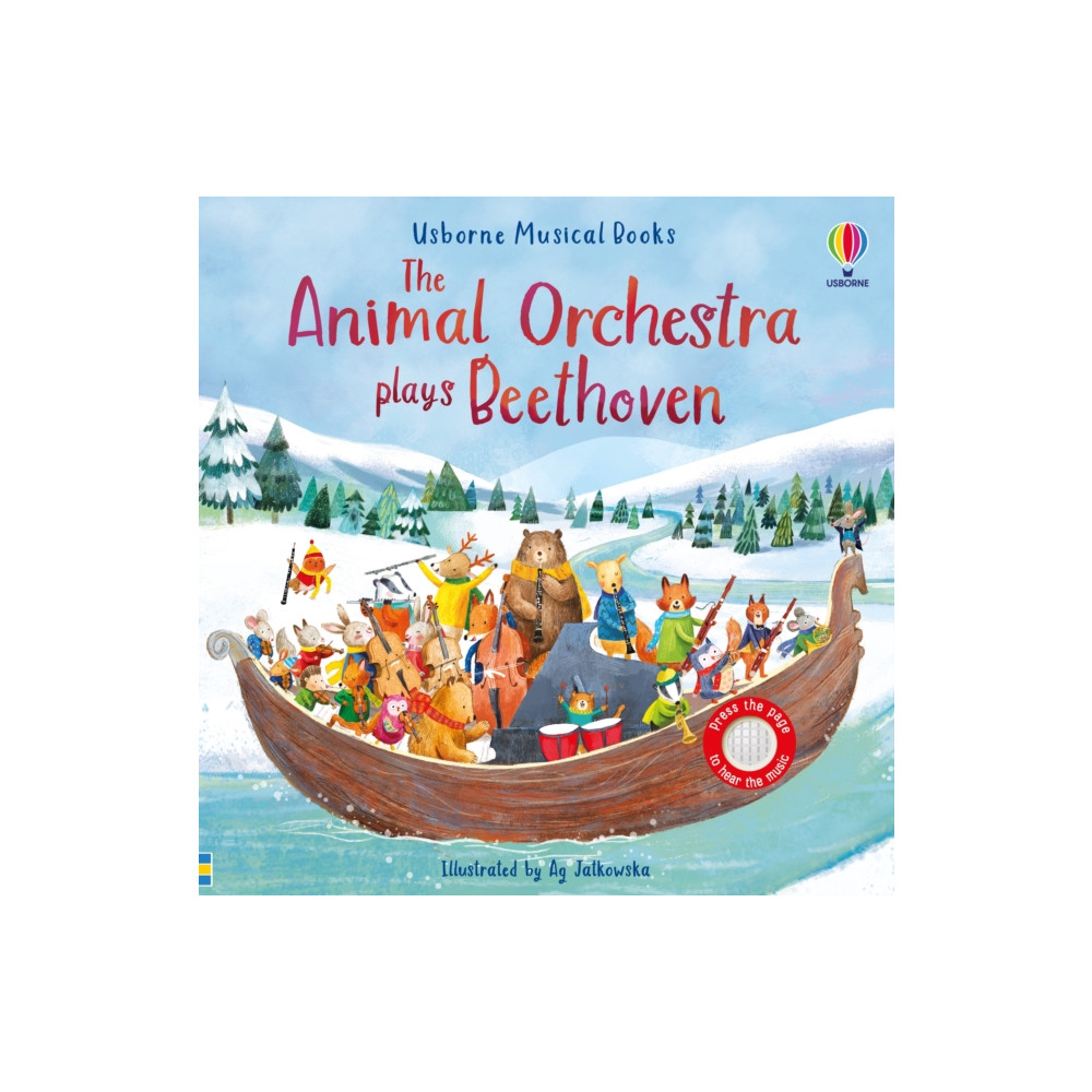 Produktbild för The Animal Orchestra Plays Beethoven (bok, board book, eng)