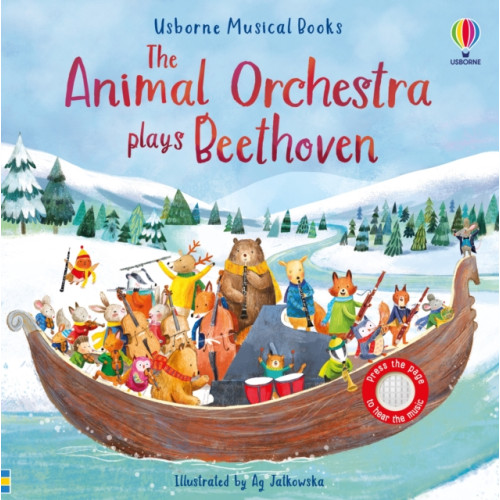 Usborne Publishing Ltd The Animal Orchestra Plays Beethoven (bok, board book, eng)