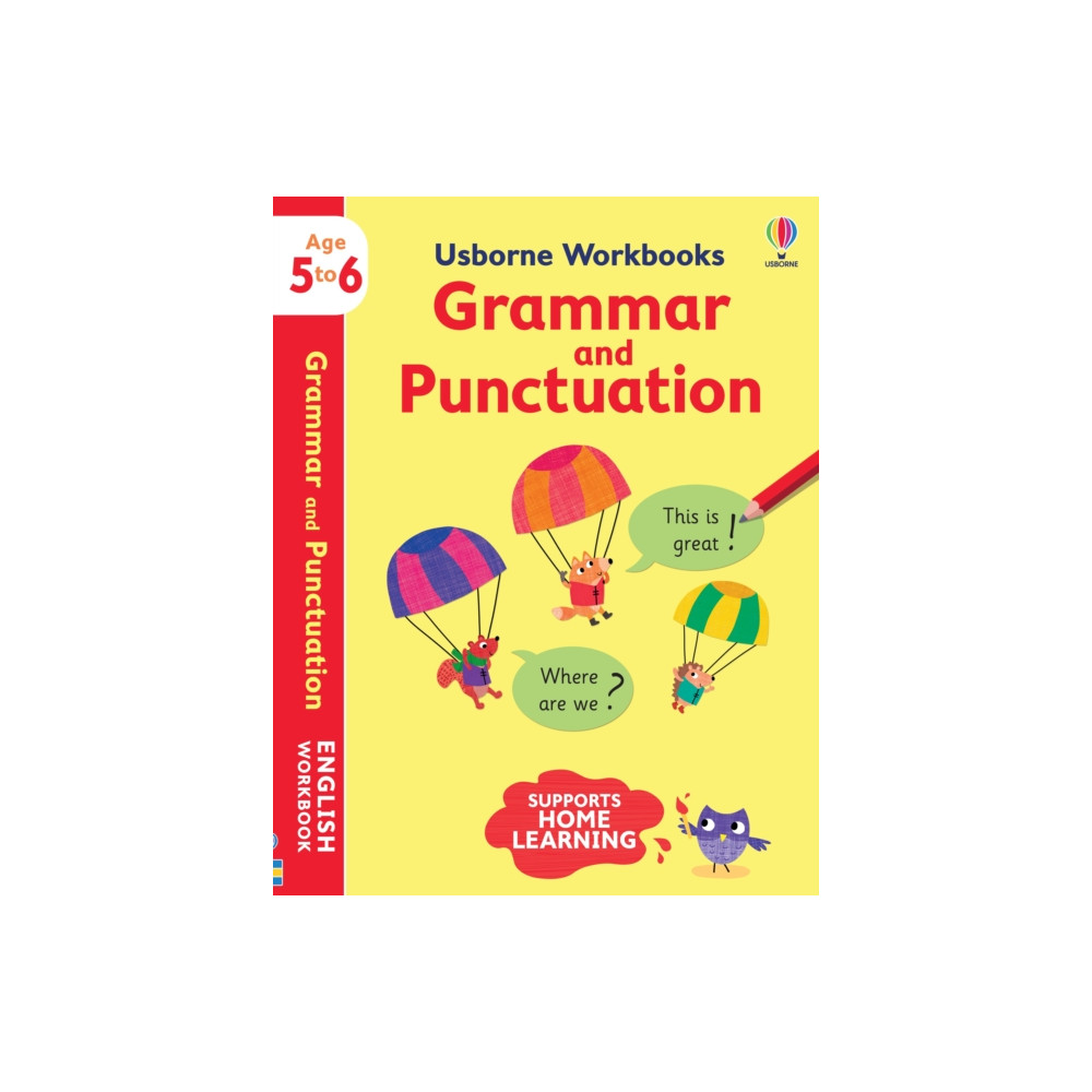Produktbild för Usborne Workbooks Grammar and Punctuation 5-6 (häftad, eng)