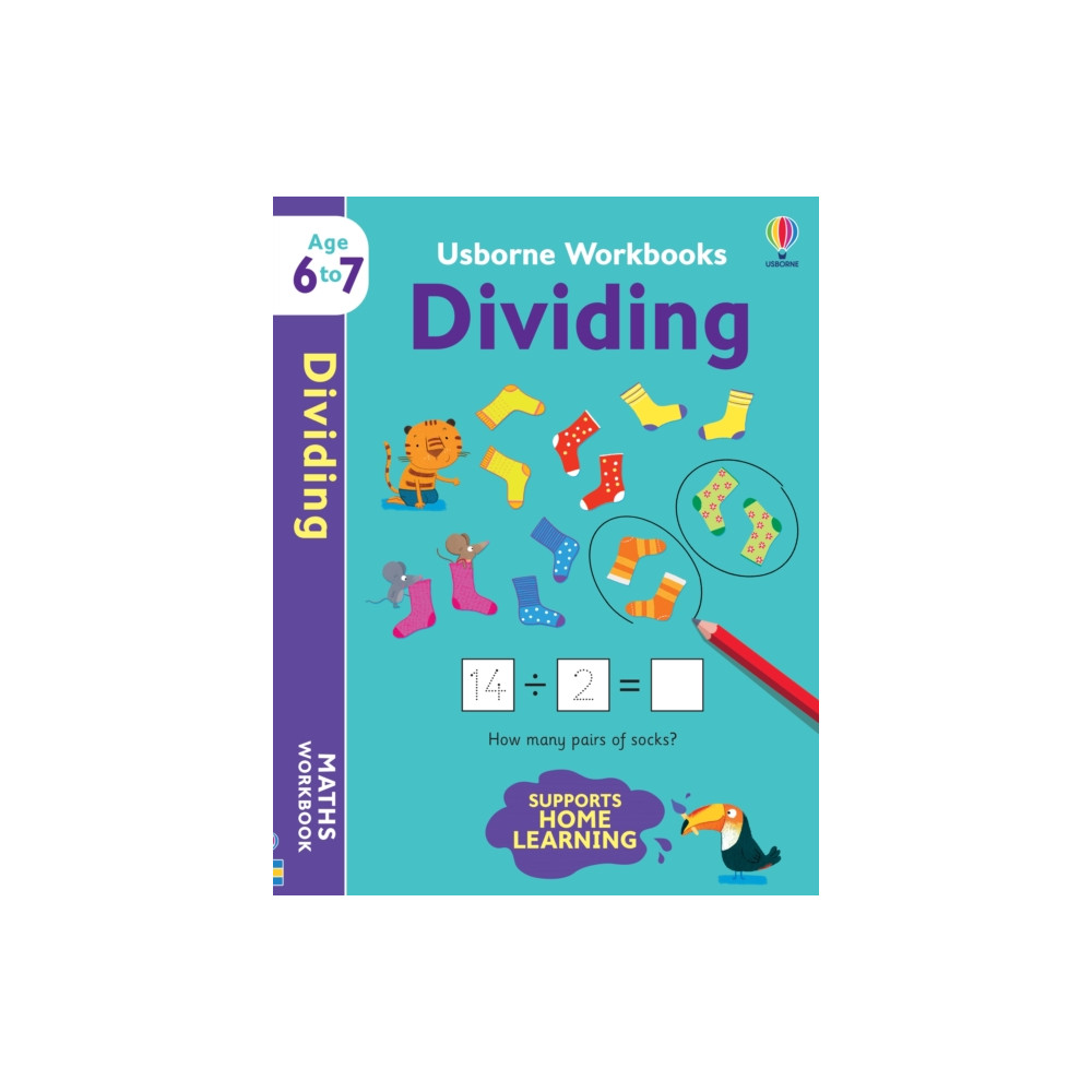 Produktbild för Usborne Workbooks Dividing 6-7 (häftad, eng)