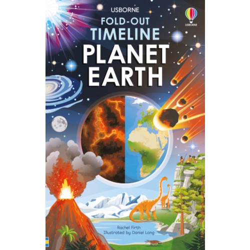 Usborne Publishing Ltd Fold-Out Timeline of Planet Earth (inbunden, eng)