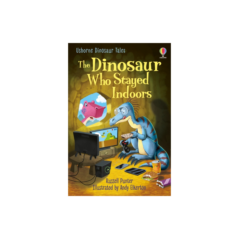 Produktbild för Dinosaur Tales: The Dinosaur Who Stayed Indoors (inbunden, eng)