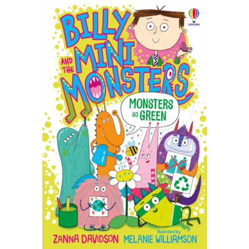 Usborne Publishing Ltd Monsters Go Green (häftad, eng)