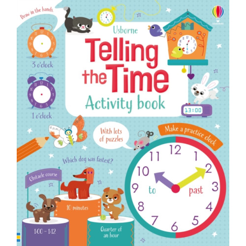 Usborne Publishing Ltd Telling the Time Activity Book (häftad, eng)