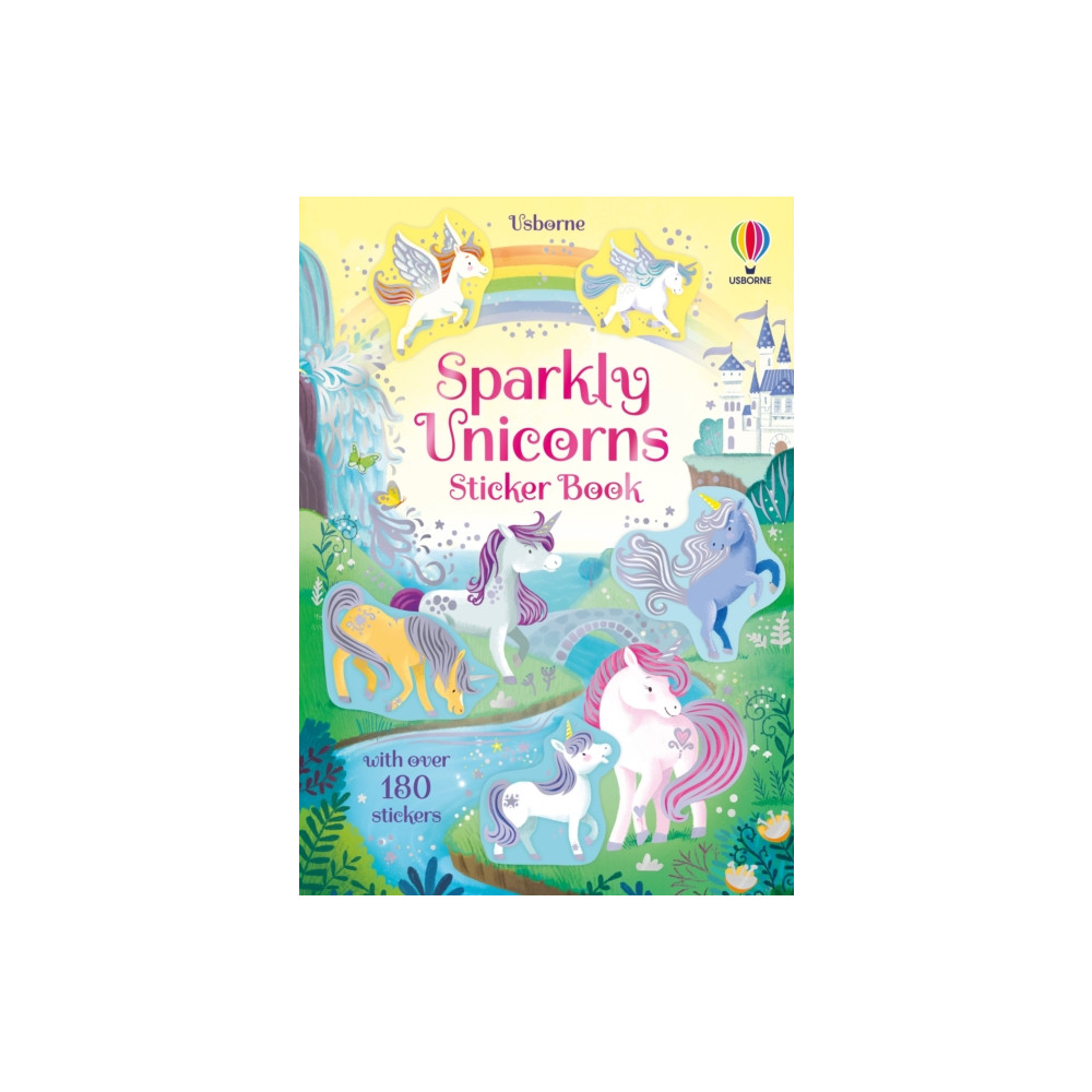 Produktbild för Sparkly Unicorns Sticker Book (häftad, eng)