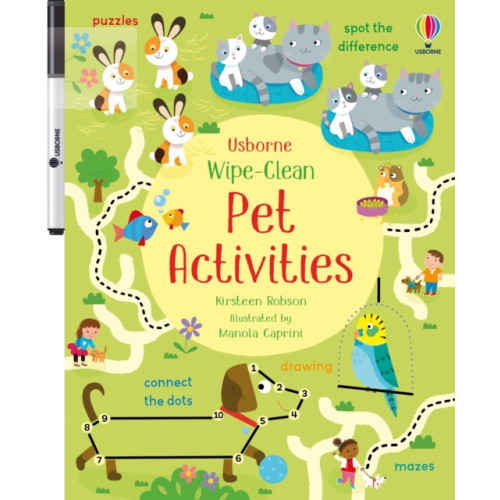 Usborne Publishing Ltd Wipe-Clean Pet Activities (häftad, eng)