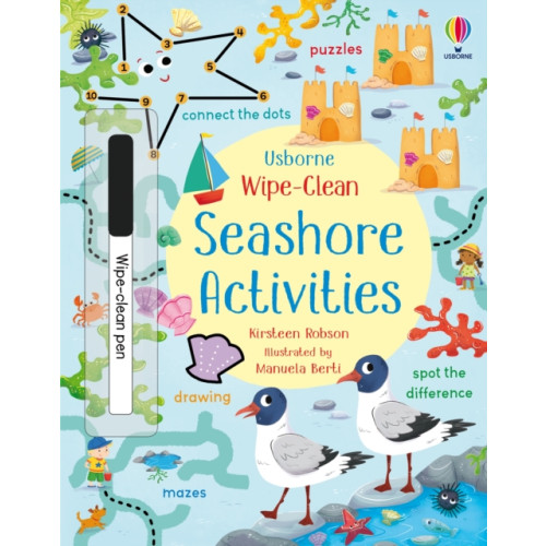 Usborne Publishing Ltd Wipe-Clean Seashore Activities (häftad, eng)