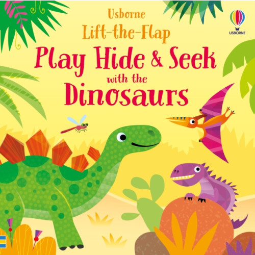 Usborne Publishing Ltd Play Hide & Seek with the Dinosaurs (bok, board book, eng)