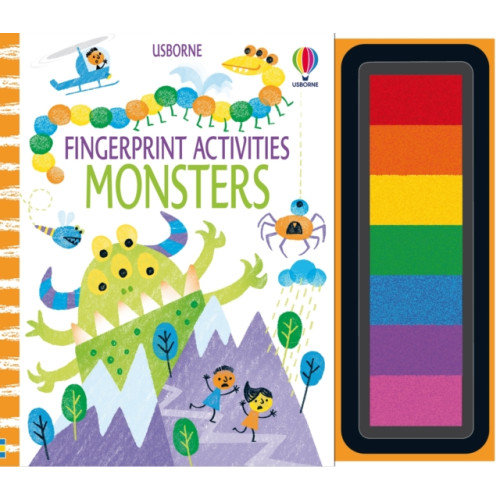 Usborne Publishing Ltd Fingerprint Activities Monsters (bok, spiral, eng)