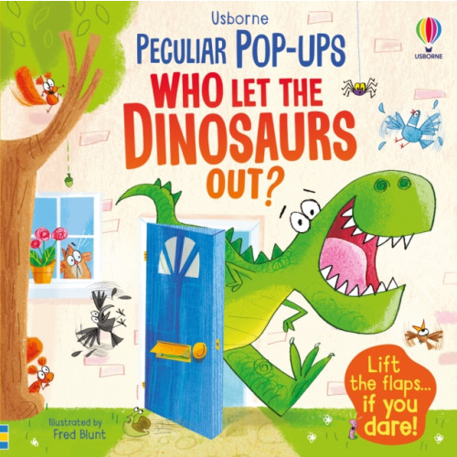 Usborne Publishing Ltd Who Let The Dinosaurs Out? (bok, board book, eng)