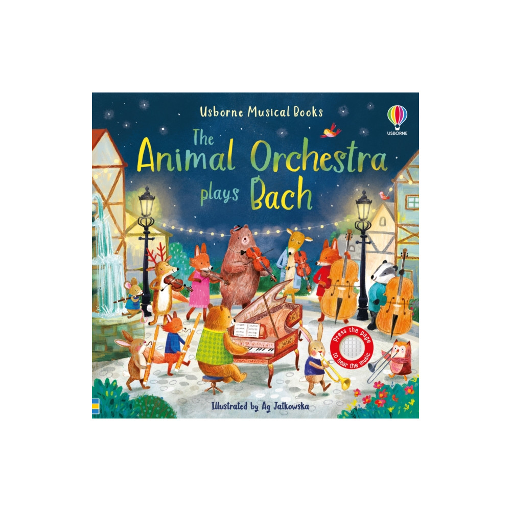 Produktbild för The Animal Orchestra Plays Bach (bok, board book, eng)